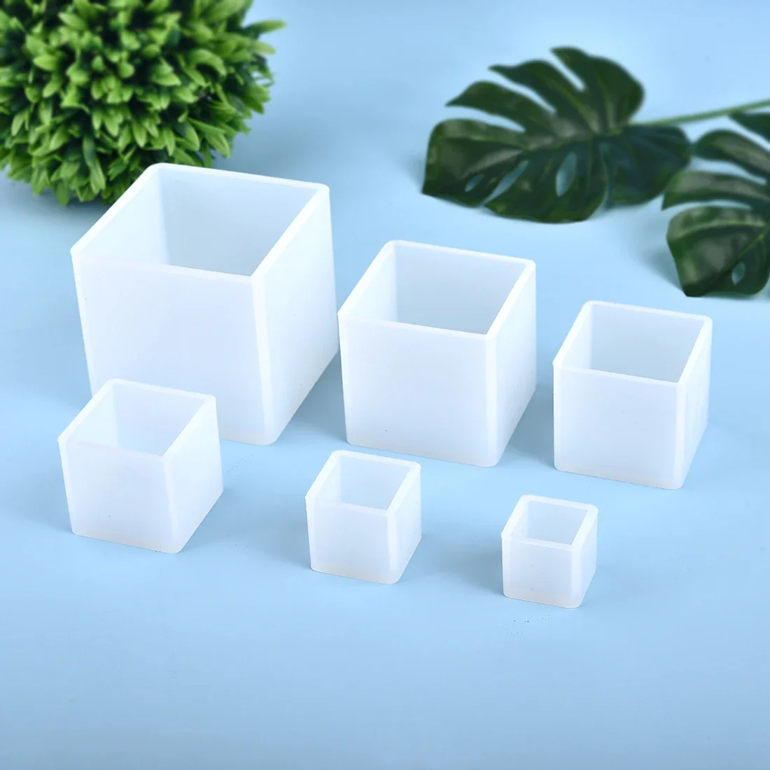 Resin Art Cube - الراتنج قالب من السيليكون ثلاثية الأبعاد