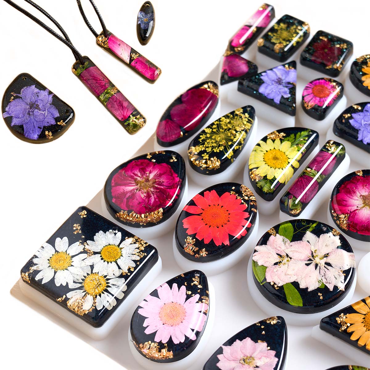 Resin Art A Keychain - الوقت حجر قلادة قالب من السيليكون