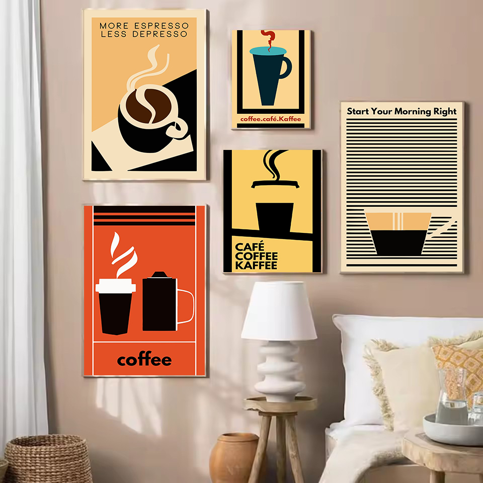 Resin Art Quotes - ملصق مطبوع بتصميم ريترو بسيط ومضحك