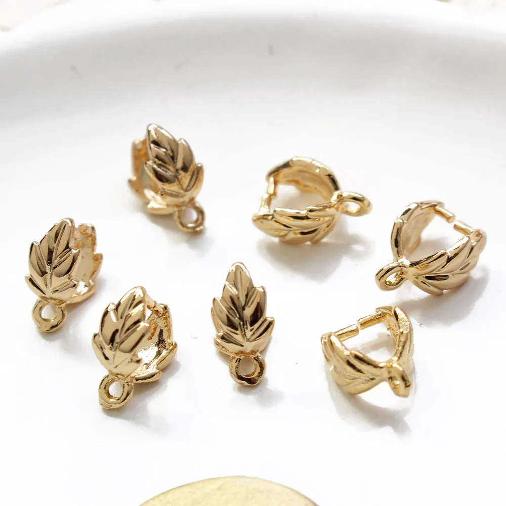Gold Leaf Foil - 10 قطعة 18 K الذهب مطلي