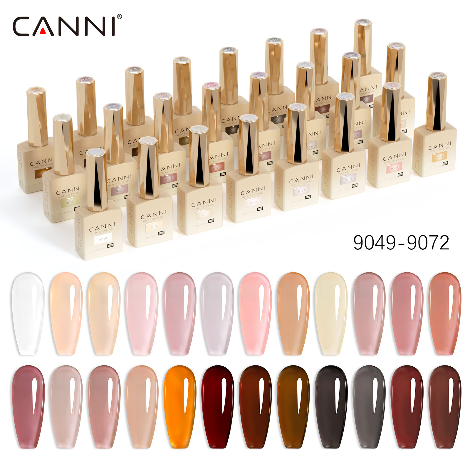Resin Art Training - طلاء أظافر جل ملون من CANNI،