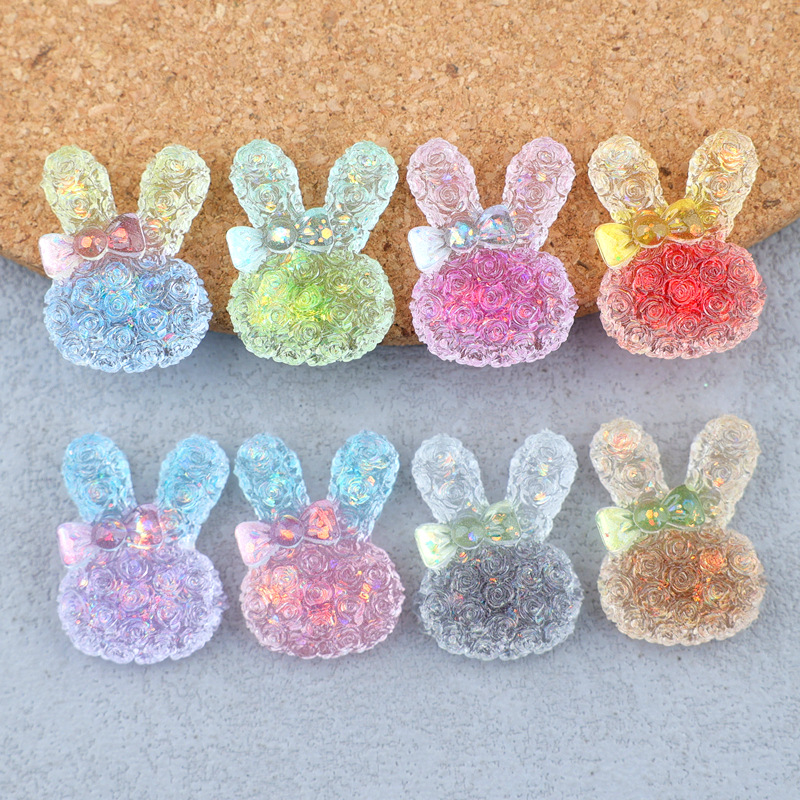 Resin Art Decor - 5 قطع من الكابوشونات المصنوعة من