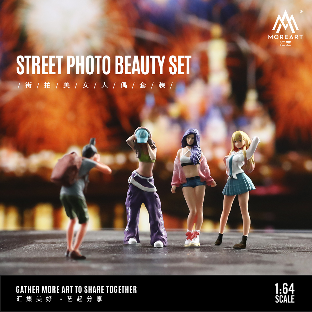 Resin Art Resin - المزيد من الفن 1:64 مجموعة شخصيات