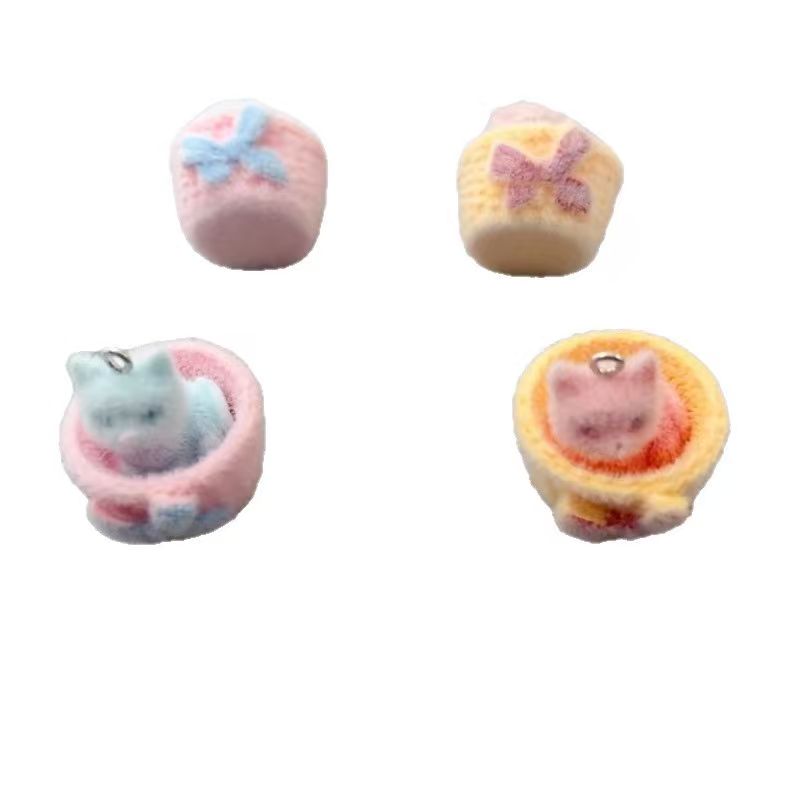4 قطع من قلادات القطط ثلاثية ا - مراجعة Resin Art Jewelry Kit وسعره