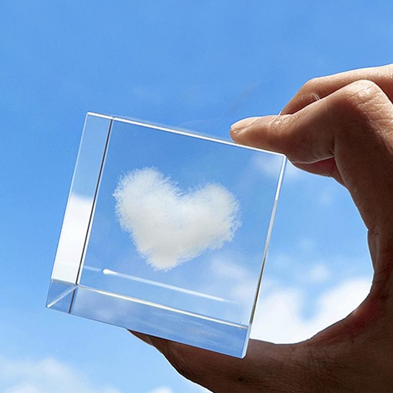 سحابة مكعب حلية سحابة مكعب كري - مراجعة Resin Art Cube وسعره
