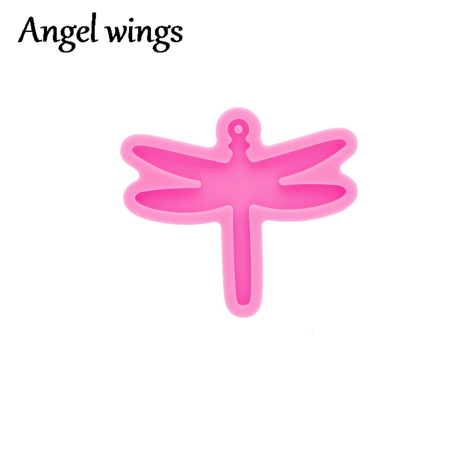 DY1056 سيليكون فراشة/اليعسوب/ا - مراجعة Resin Art A Keychain وسعره