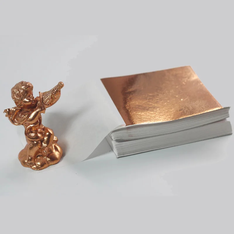 100 قطعة من أوراق الذهب والفضة - مراجعة Gold Leaf Foil وسعره
