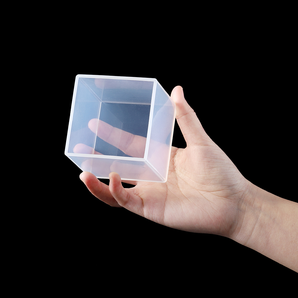واضح سيليكون مكعب قوالب كبيرة  - مراجعة Resin Art Cube وسعره