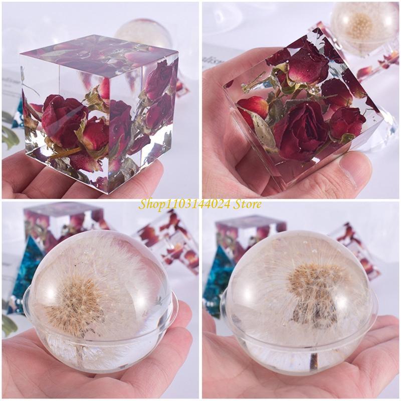 N5KE قوالب سيليكون مكعب صب الا - مراجعة Resin Art Cube وسعره