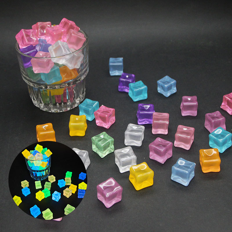 مكعبات ثلج محاكاة مربعة ، تتوه - مراجعة Resin Art Cube وسعره
