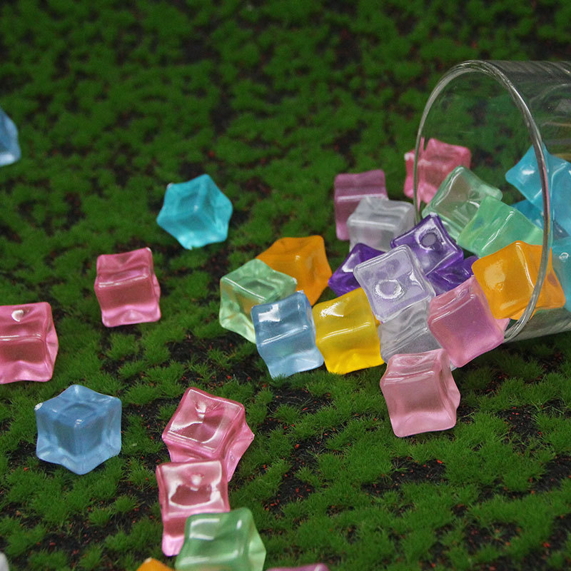 مكعبات ثلج محاكاة مربعة ، تتوه - مراجعة Resin Art Cube وسعره