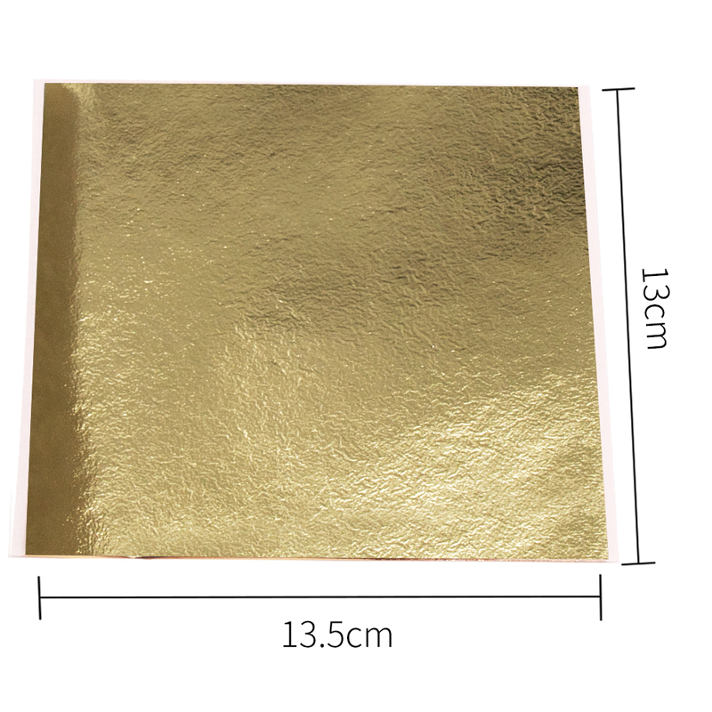 13x13.5 سنتيمتر ورقة احباط سود - مراجعة Gold Leaf Foil وسعره