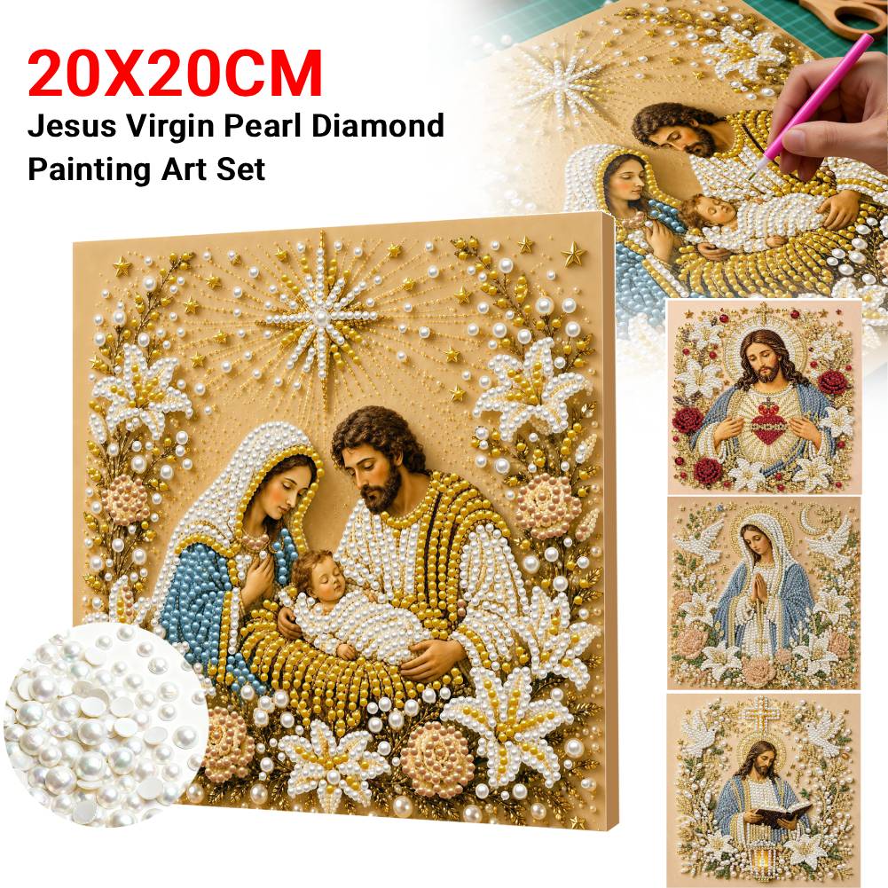 طقم فني للرسم بالماس مع إطار 2 - مراجعة Resin Art Mary وسعره