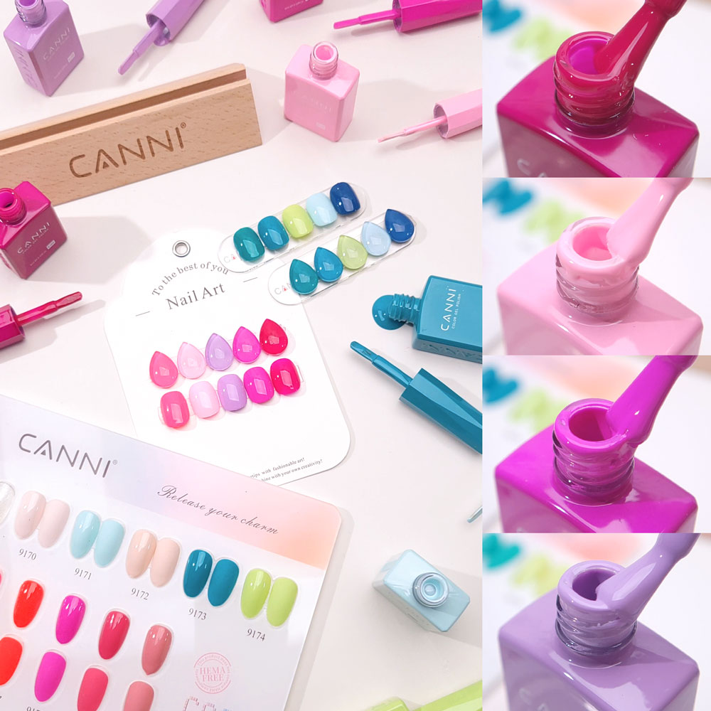 طلاء أظافر جل من CANNI سعة 9 م - مراجعة Resin Art Training وسعره