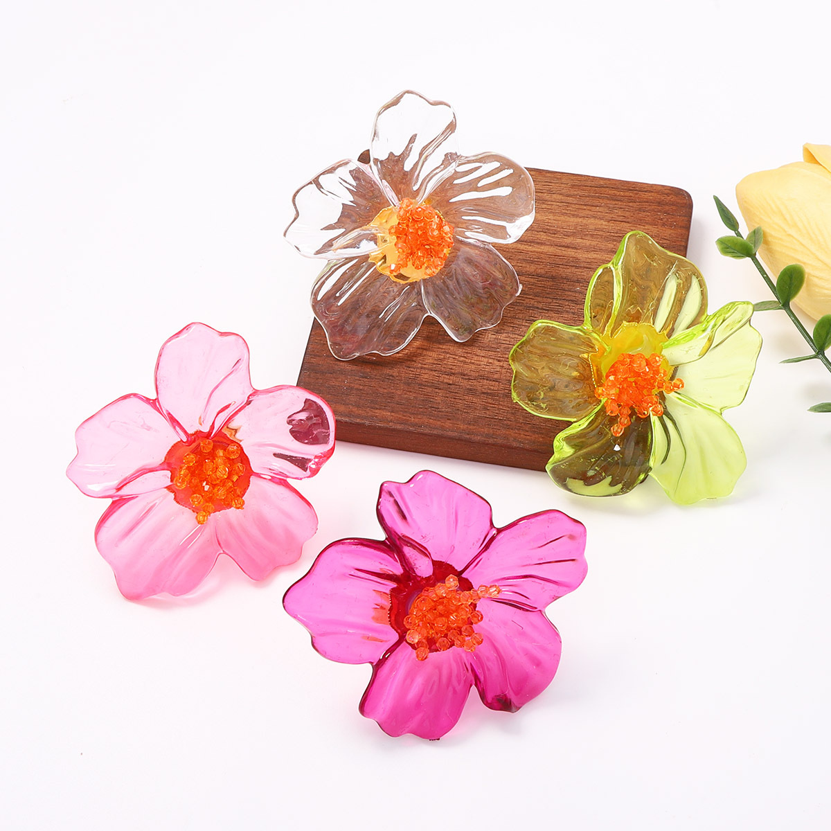خواتم زهور راتنجية ملونة وجذاب - مراجعة Resin Art Ring وسعره