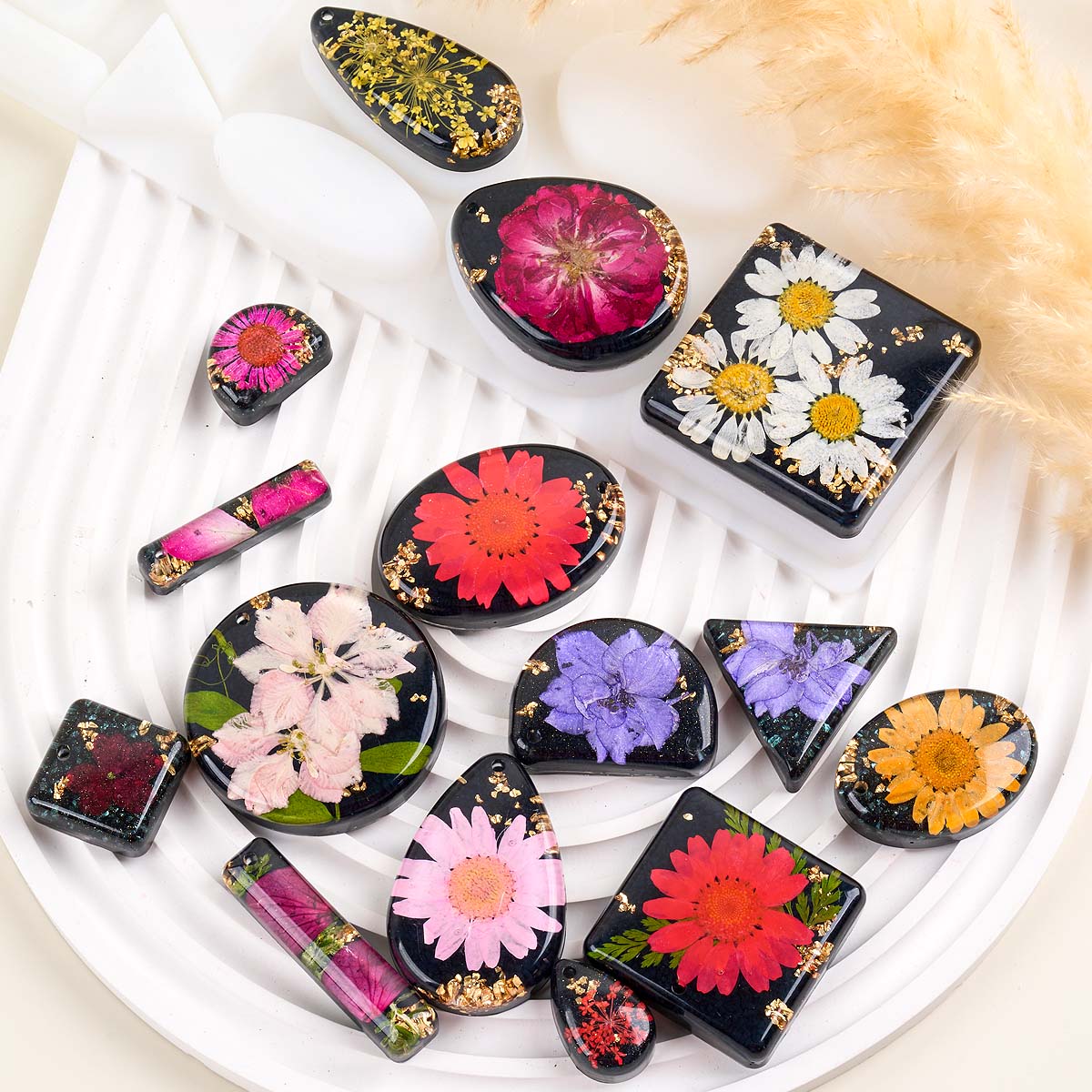 الوقت حجر قلادة قالب من السيلي - مراجعة Resin Art A Keychain وسعره
