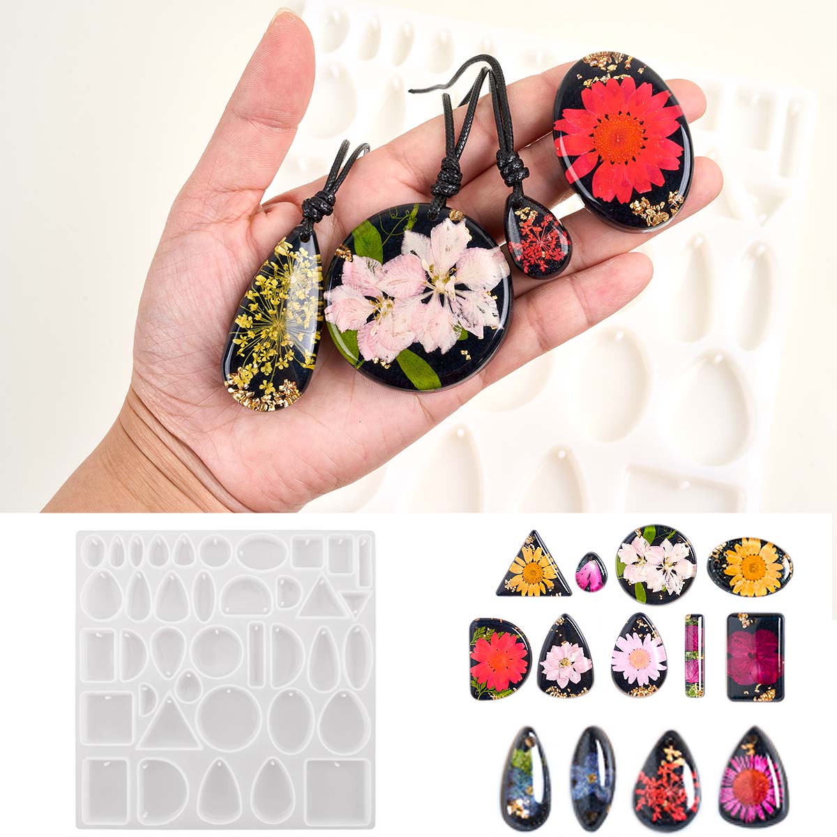 الوقت حجر قلادة قالب من السيلي - مراجعة Resin Art A Keychain وسعره