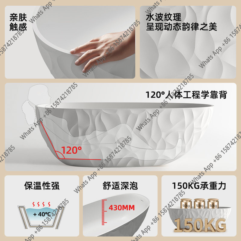 حوض استحمام من الحجر الصناعي ب - مراجعة Resin Art Cube وسعره