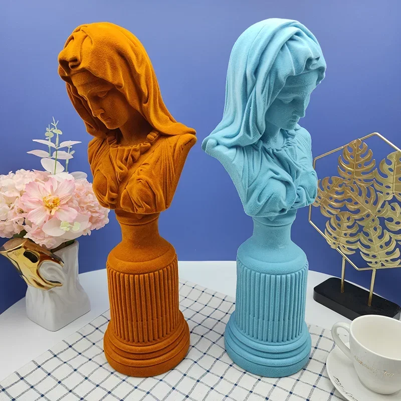 تمثال رأس العذراء مريم من الرا - مراجعة Resin Art Mary وسعره