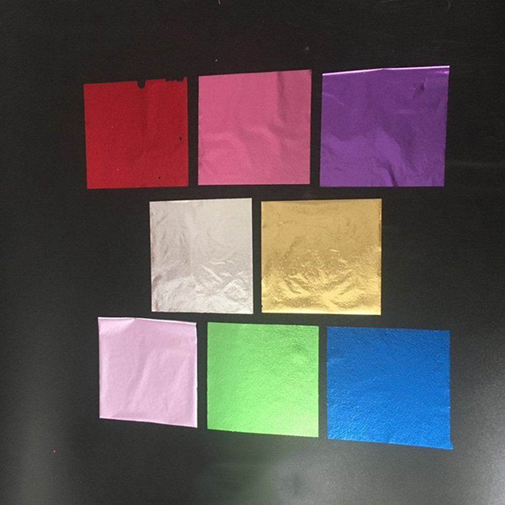 50 قطعة من أوراق الذهب المقلدة - مراجعة Gold Leaf Foil وسعره