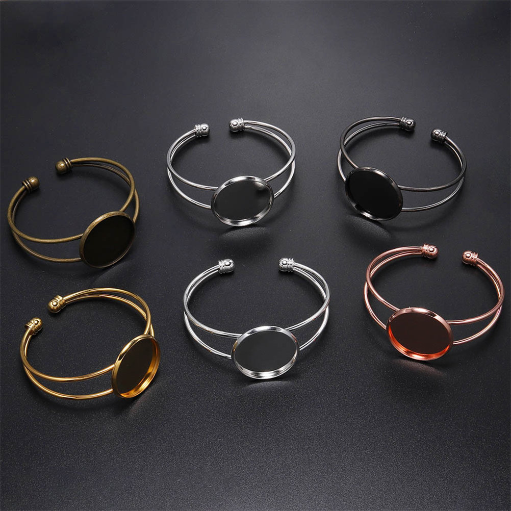 6 قطع صواني نحاسية لصنع الأساو - مراجعة Bezels Pendant Resin وسعره