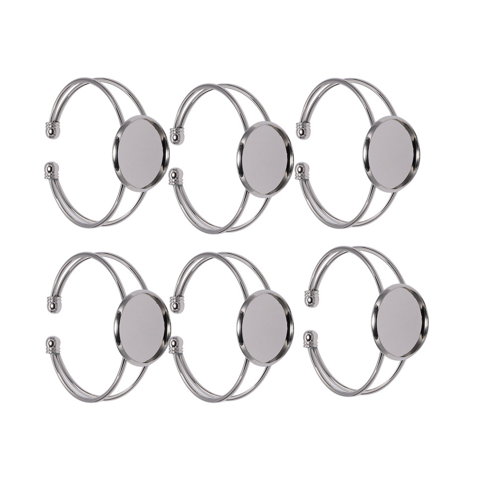 6 قطع صواني نحاسية لصنع الأساو - مراجعة Bezels Pendant Resin وسعره
