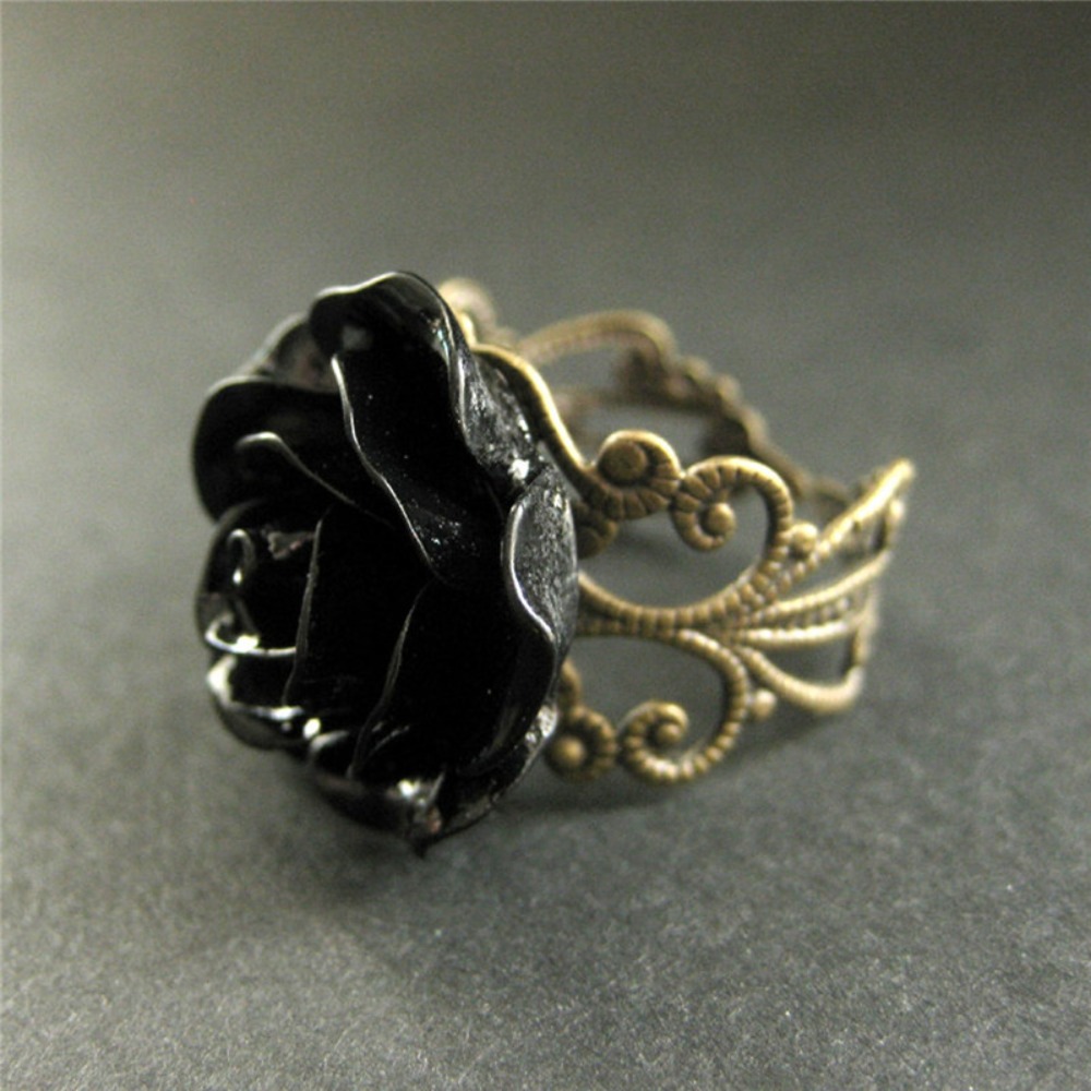 مزاجه الرجعية الأسود الراتنج س - مراجعة Resin Art Ring وسعره