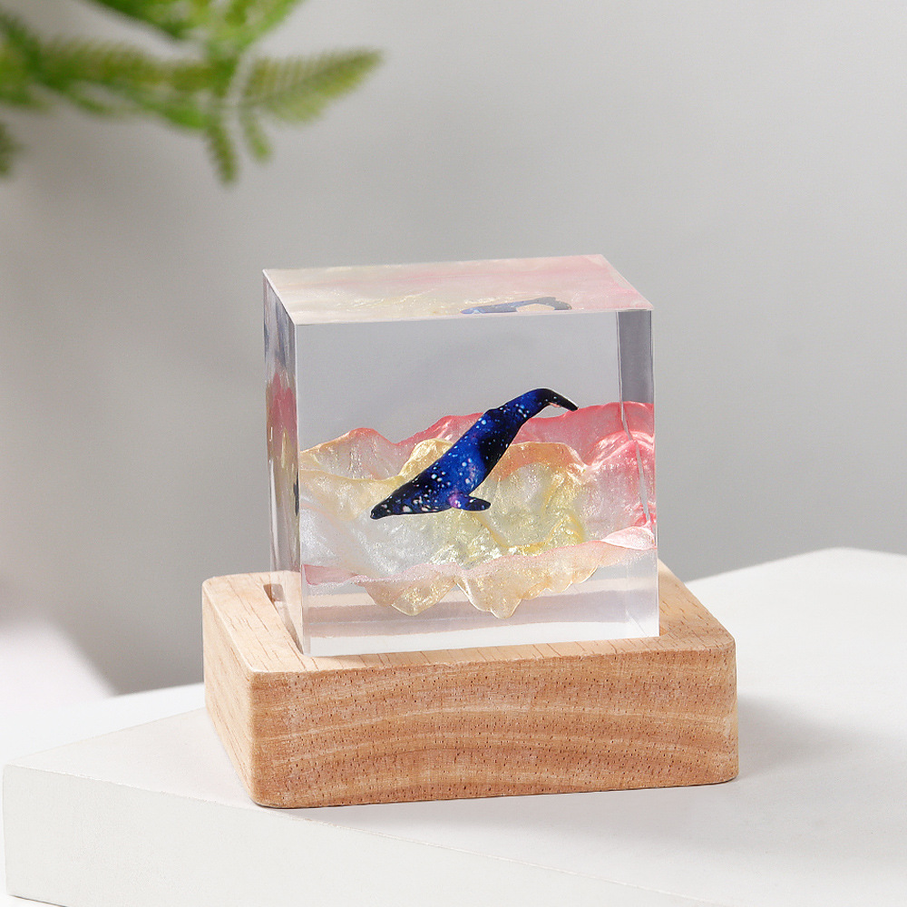 5 سنتيمتر مكعب الكائن الراتنج  - مراجعة Resin Art Cube وسعره
