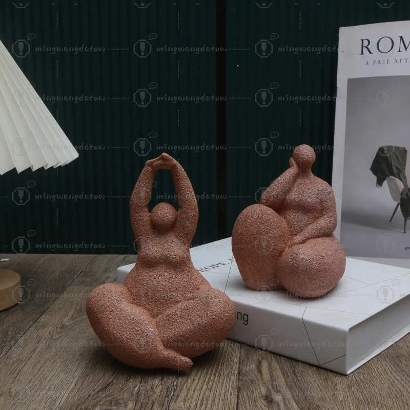 قطعة واحدة، تمثال امرأة سمينة  - مراجعة Resin Art Resin وسعره