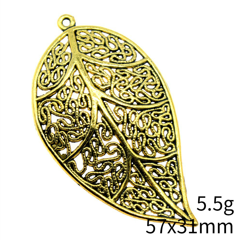 6 قطع من الحلي على شكل أوراق ا - مراجعة Gold Leaf Foil وسعره
