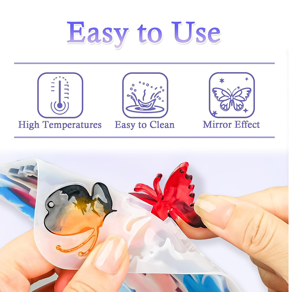 قوالب راتنجية للأقراط على شكل  - مراجعة Resin Art A Keychain وسعره
