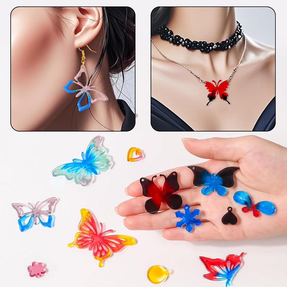 قوالب راتنجية للأقراط على شكل  - مراجعة Resin Art A Keychain وسعره