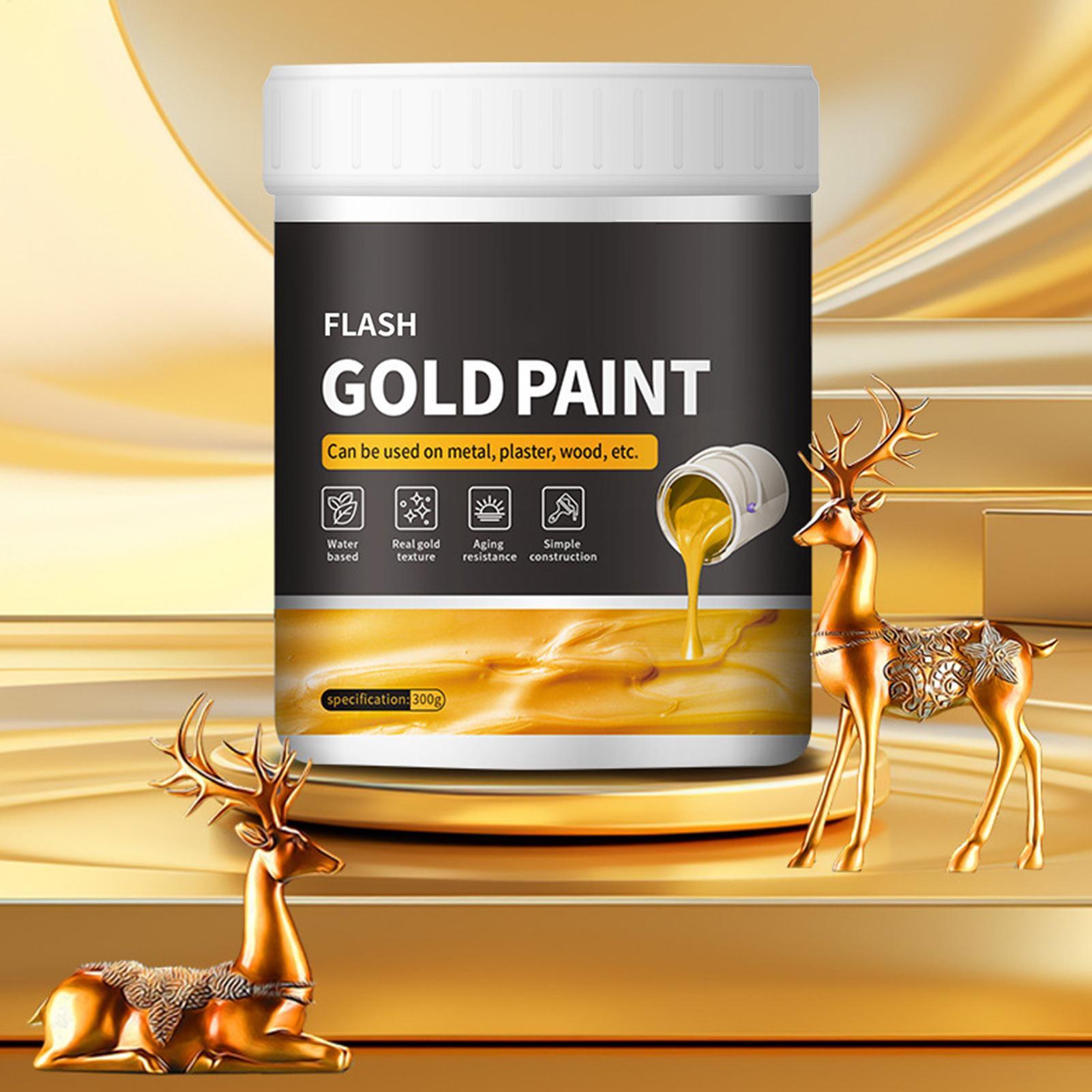 300 جرام من الطلاء السائل بالذ - مراجعة Gold Leaf Foil وسعره