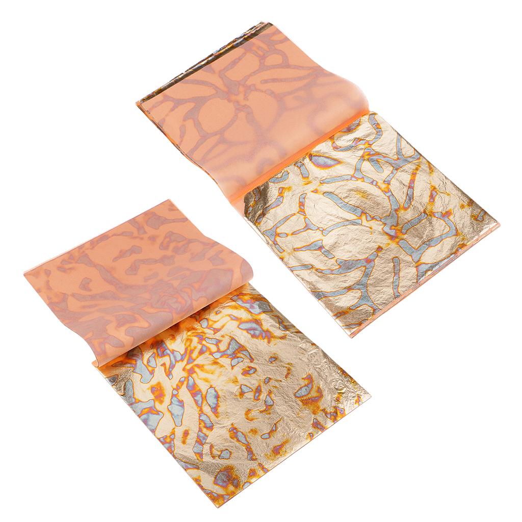 صفائح أوراق الذهب المقلدة متعد - مراجعة Gold Leaf Foil وسعره