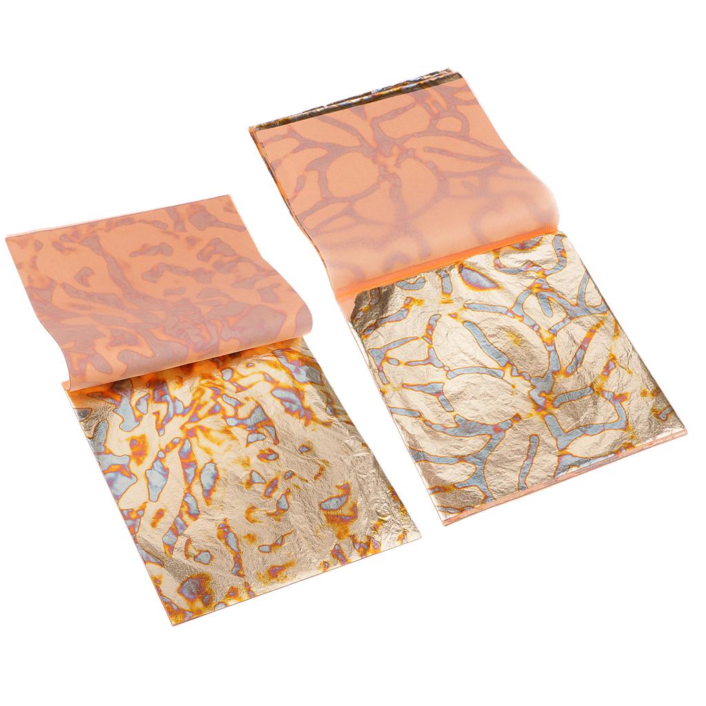 صفائح أوراق الذهب المقلدة متعد - مراجعة Gold Leaf Foil وسعره