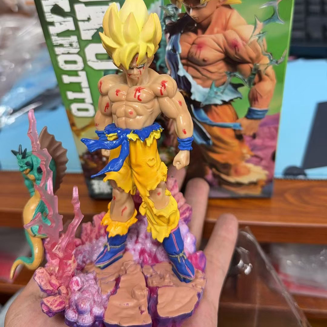 مجسمات أنمي دراغون بول زد: غوك - مراجعة Resin Art Dragon Ball Z وسعره
